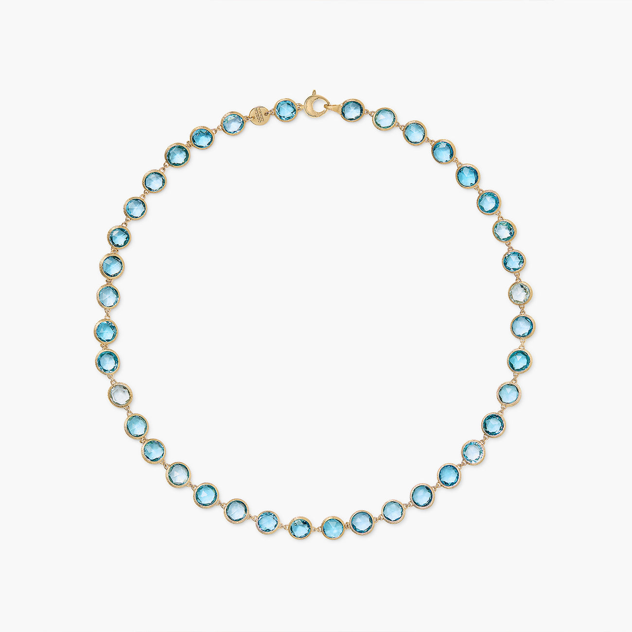 Marco Bicego Jaipur Color Blue Topaz Necklace