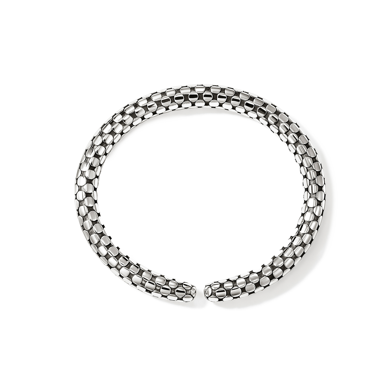 John Hardy Dot Silver Flex Cuff