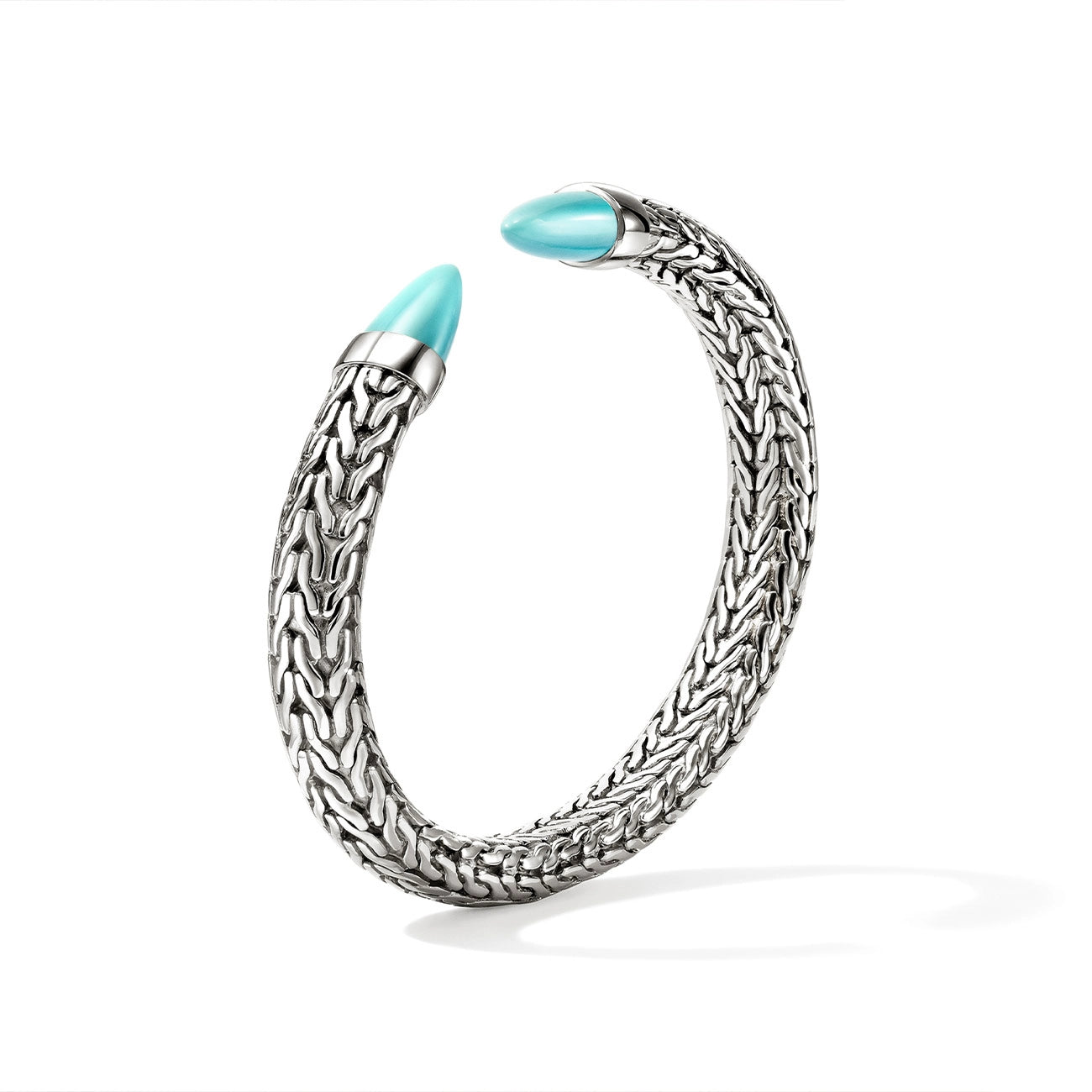 John Hardy Spear 50 Turquoise 8.9mm Flex Cuff