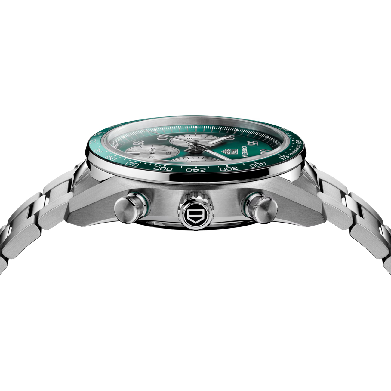 TAG Heuer Carrera Chronograph Green Sport Watch - 42mm