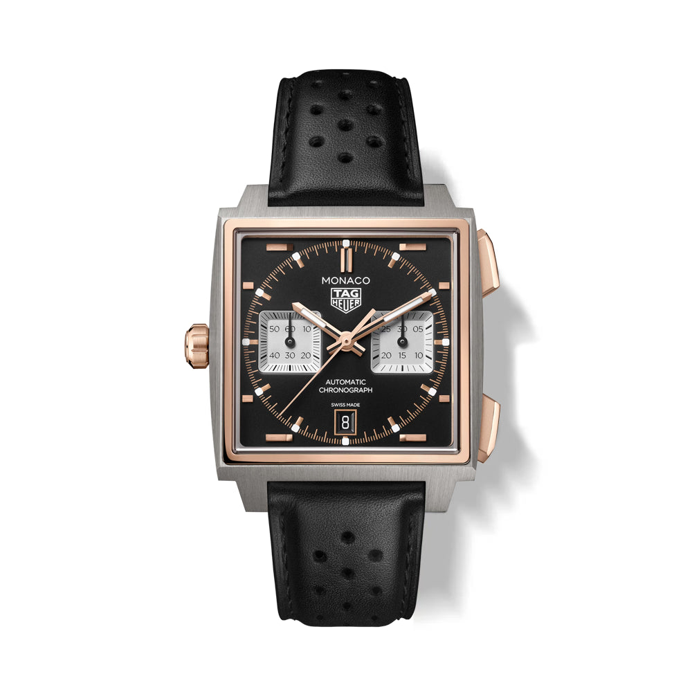TAG Heuer Monaco Titanium and Gold Chronograph