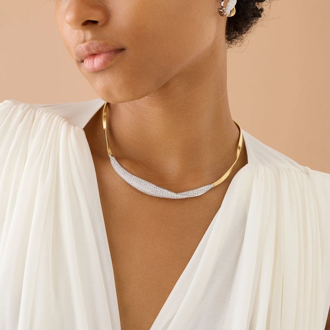 Marco Bicego Marrakech Couture Twist Diamond Necklace