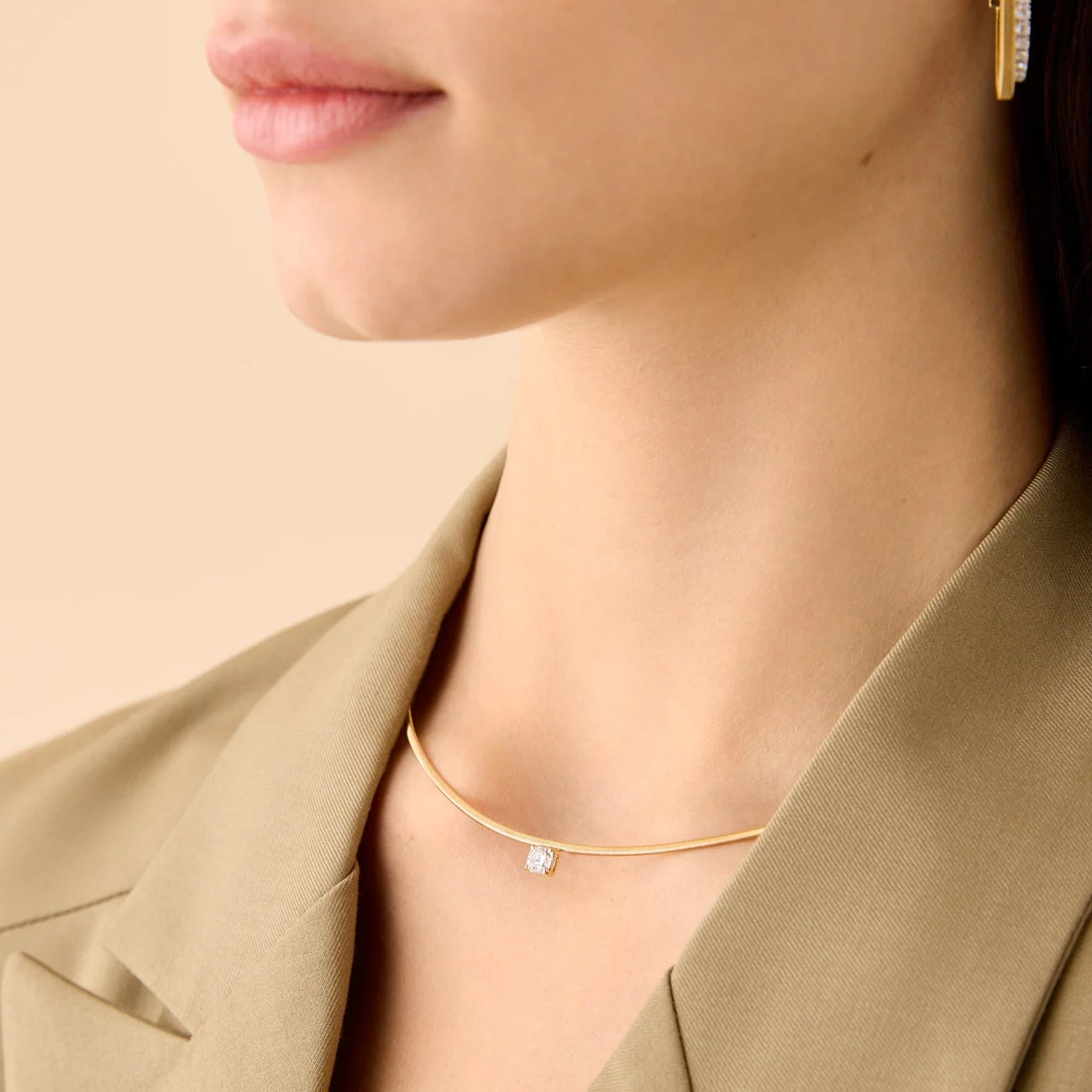 Marco Bicego Masai Cushion Diamond Necklace