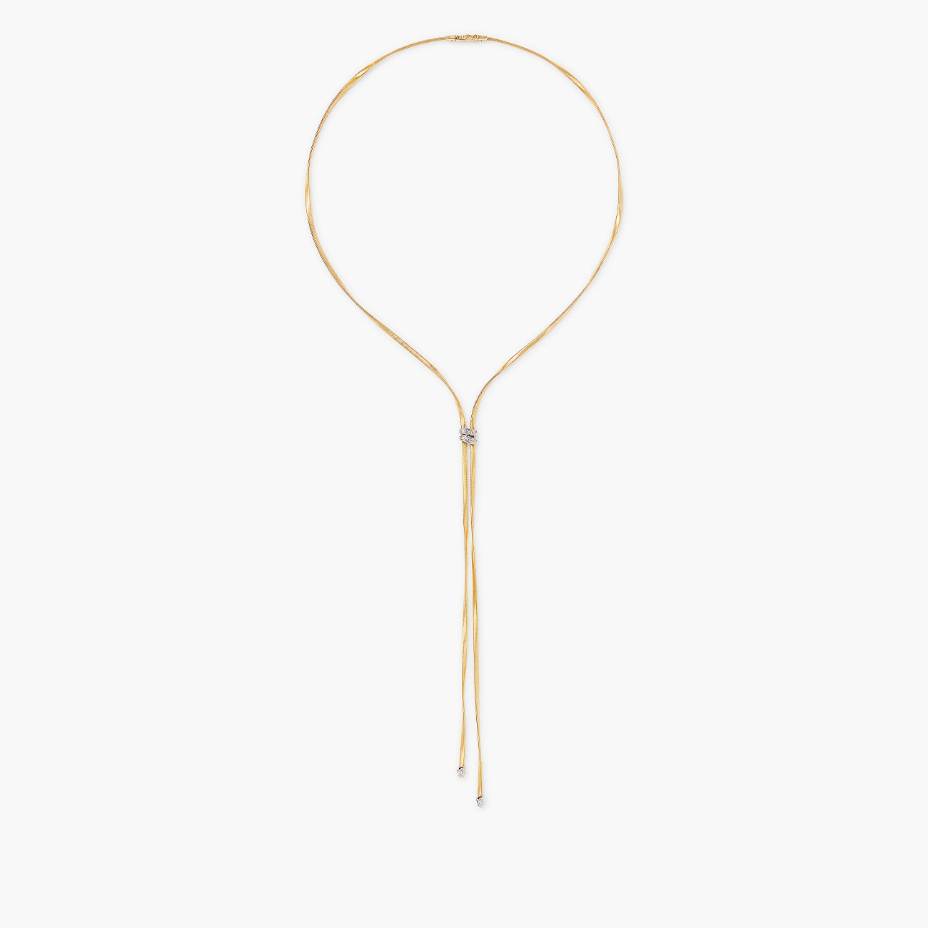 Marco Bicego Marrakech Twisted Lariat Necklace