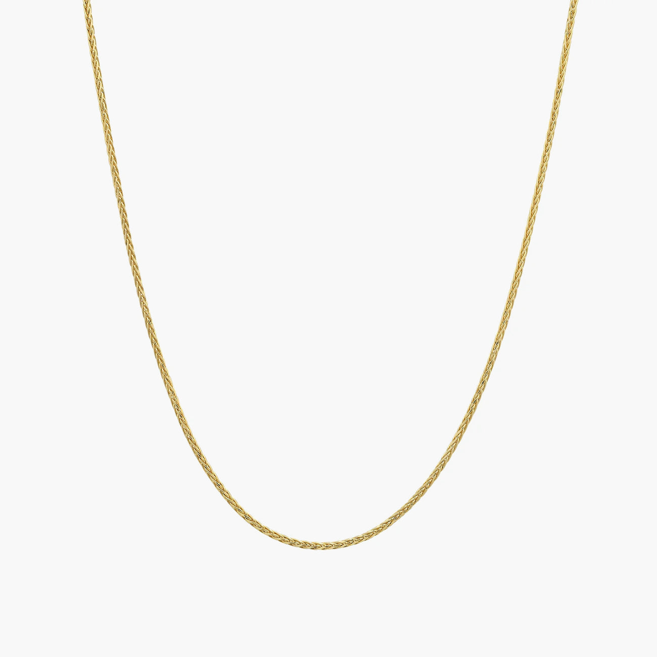 Helena Rose Gold Thread Chain Necklace