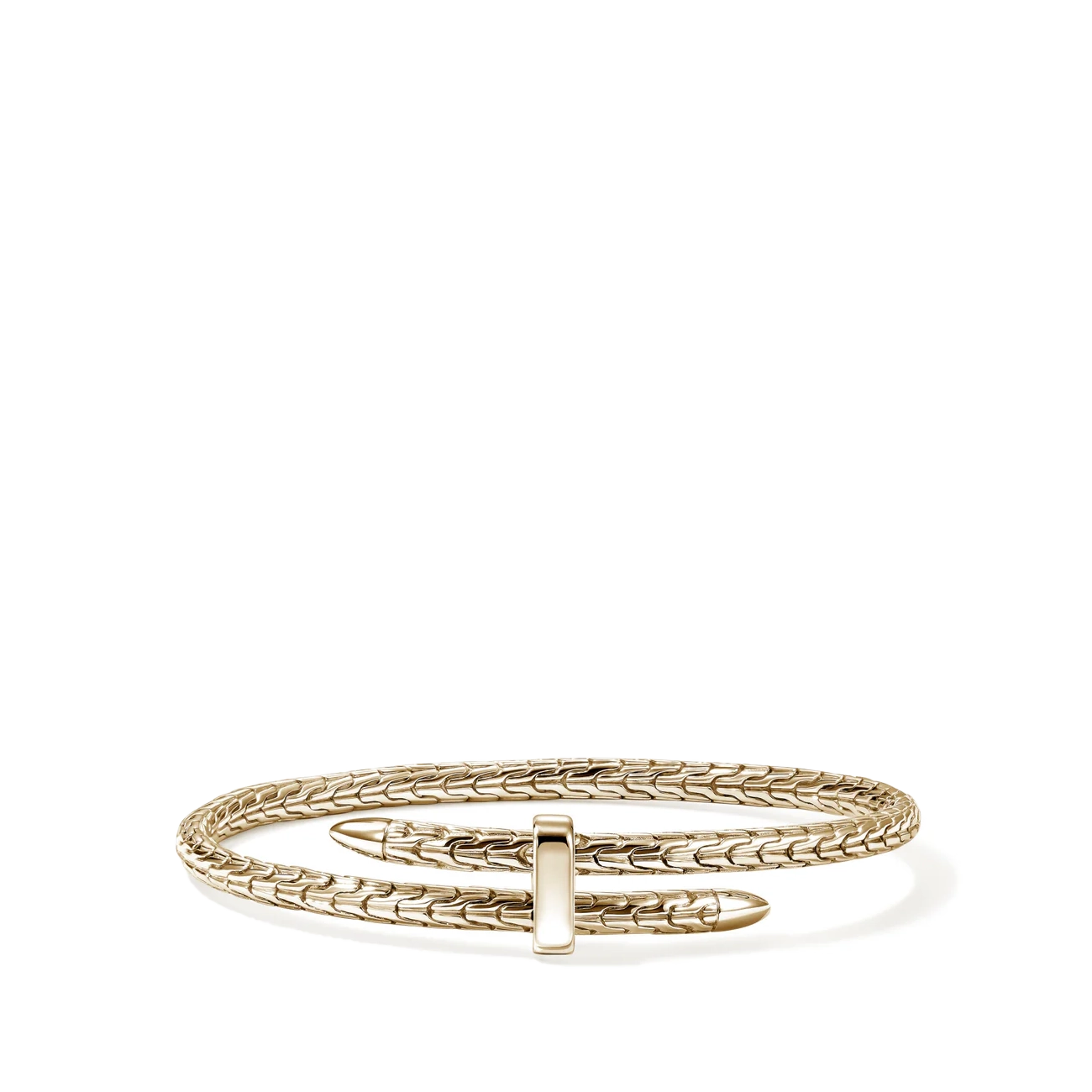 John Hardy Spear Gold 4mm Flex Cuff