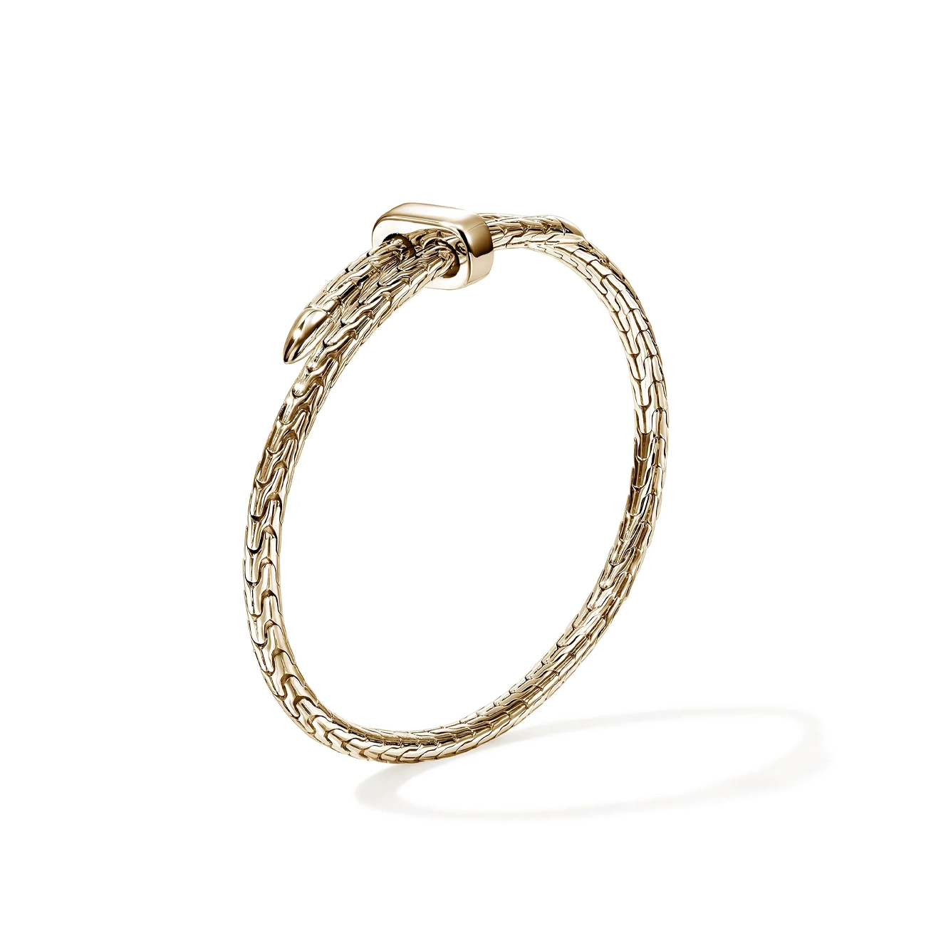 John Hardy Spear Gold 4mm Flex Cuff