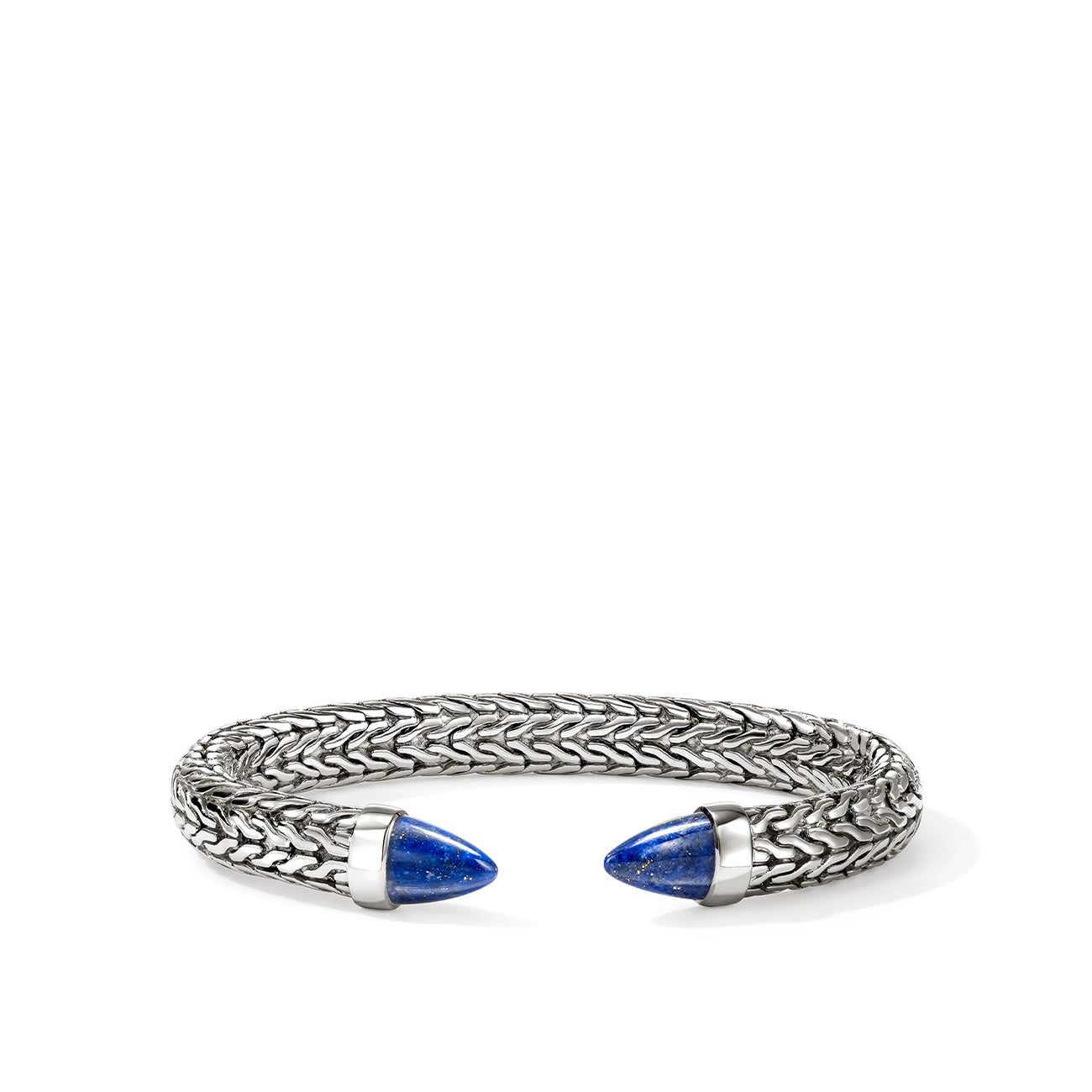 John Hardy Men's Spear 50 Lapis Lazuli 8.9mm Flex Cuff