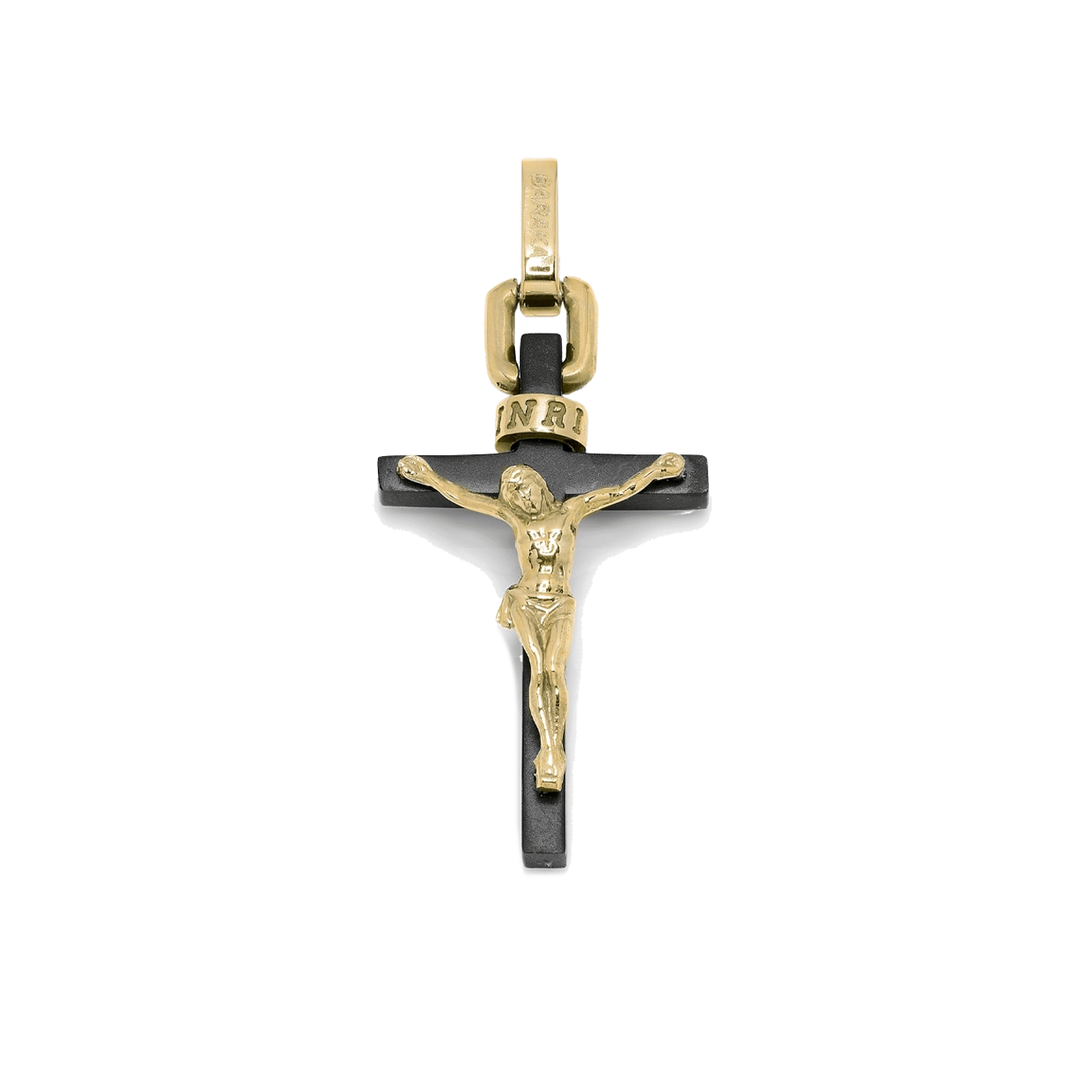 Baraka Ceramic Cyborg Crucifix Pendant