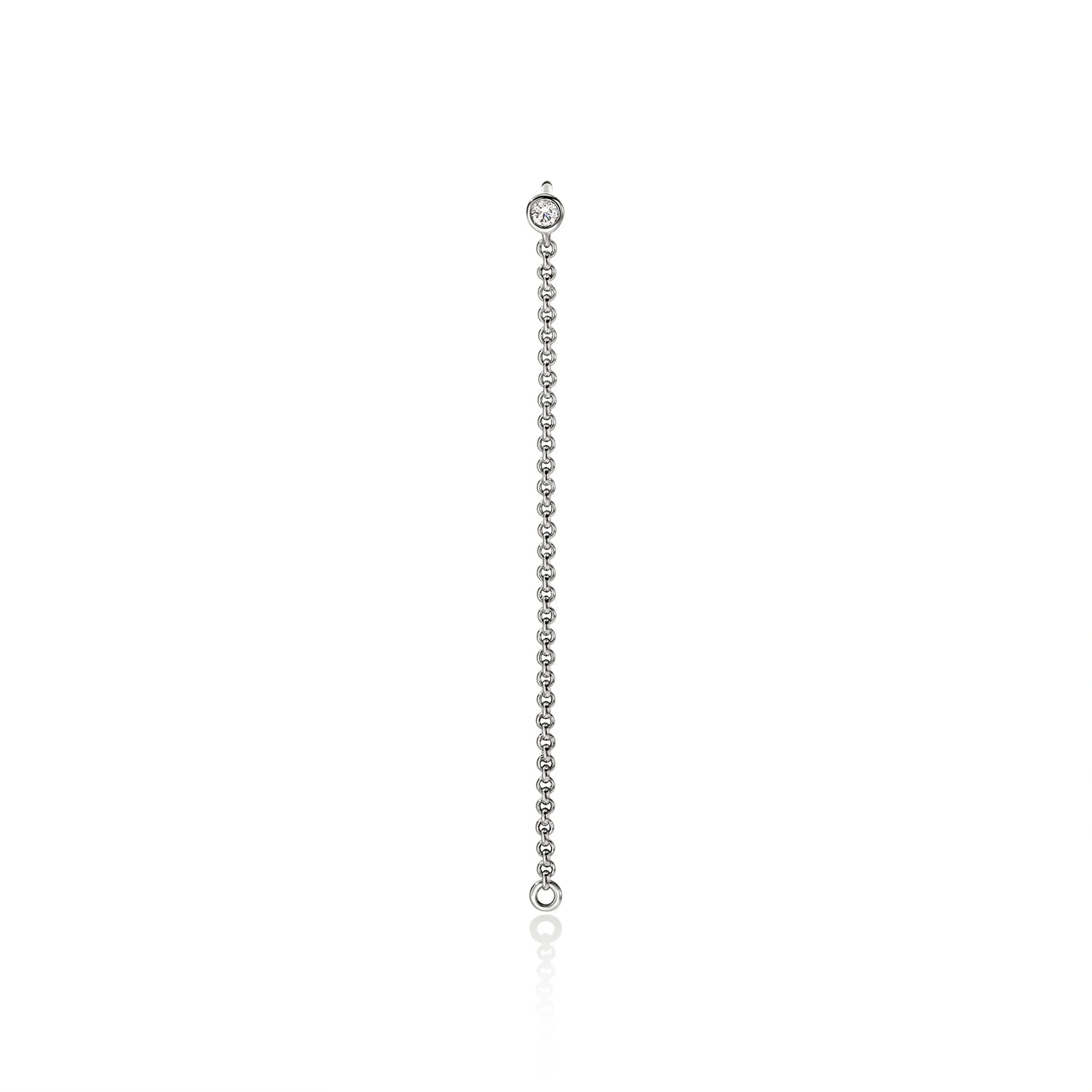 John Hardy Lovestruck Single Drop Earring With Lab Grown Diamond