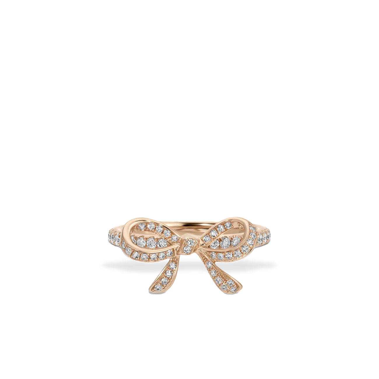 EF Collection Diamond Bow Ring