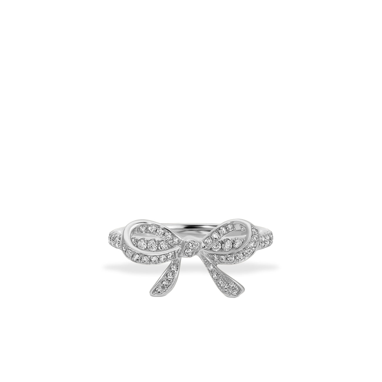 EF Collection Diamond Bow Ring