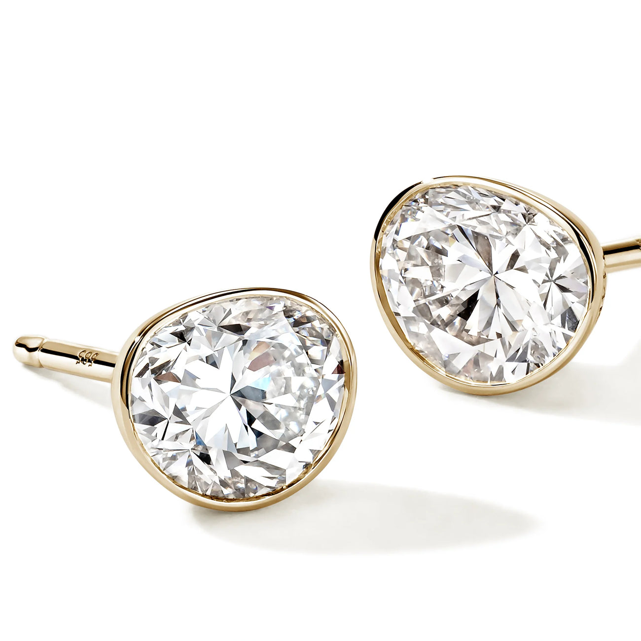 John Hardy Gold Lovestruck 1.50ctw Lab Grown Diamond Studs