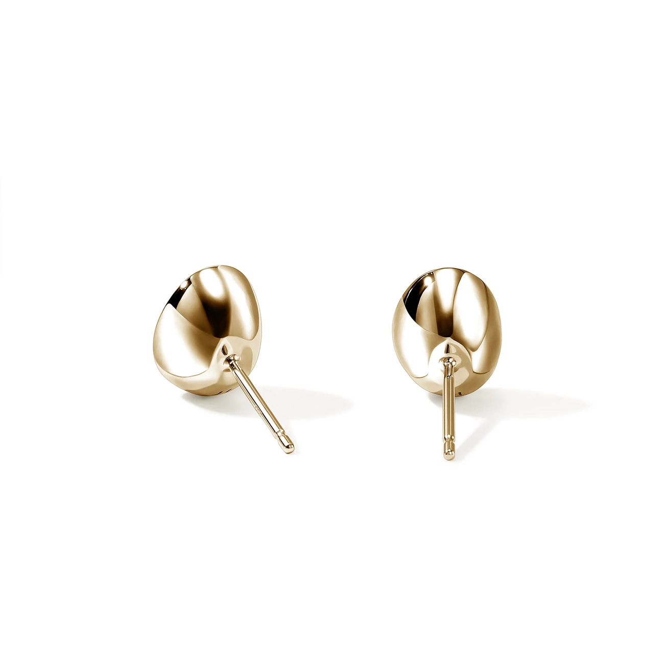 John Hardy Gold Lovestruck 5 Carat Lab Diamond Stud Earrings