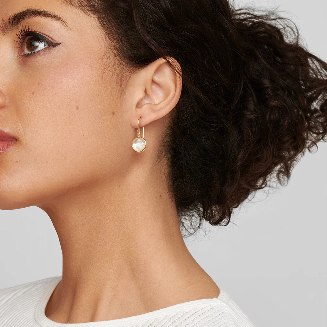Ippolita Lollipop Hematite Doublet Mini Drop Earrings