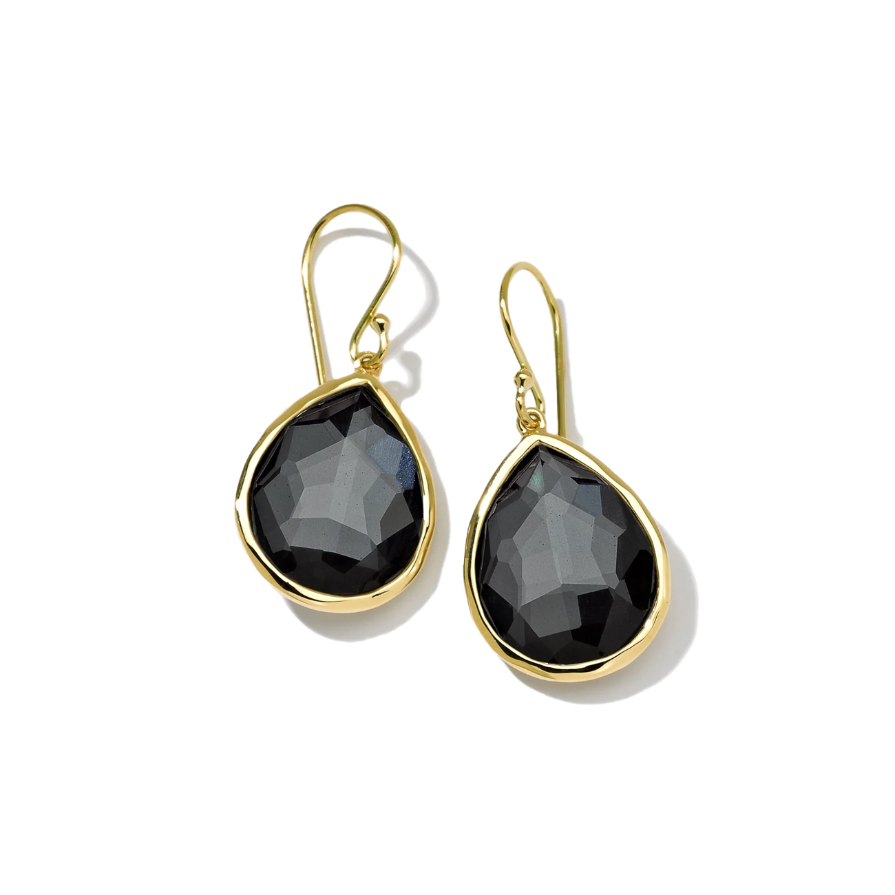 Ippolita Lollipop Hematite Doublet Medium Teardrop Earrings