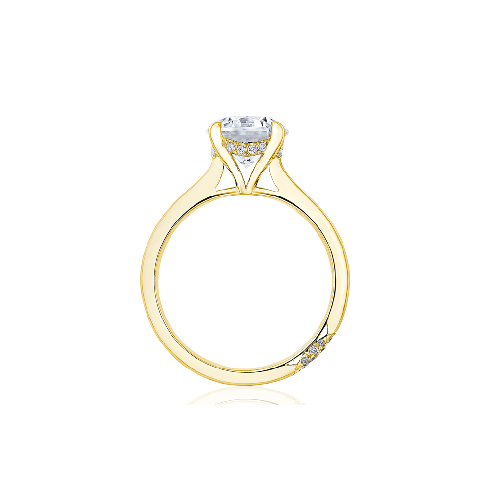 Tacori Founders Solitaire Round Yellow Gold Engagement Ring
