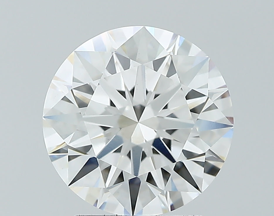 Diamond Lab Grown Round 2.59ct VS1