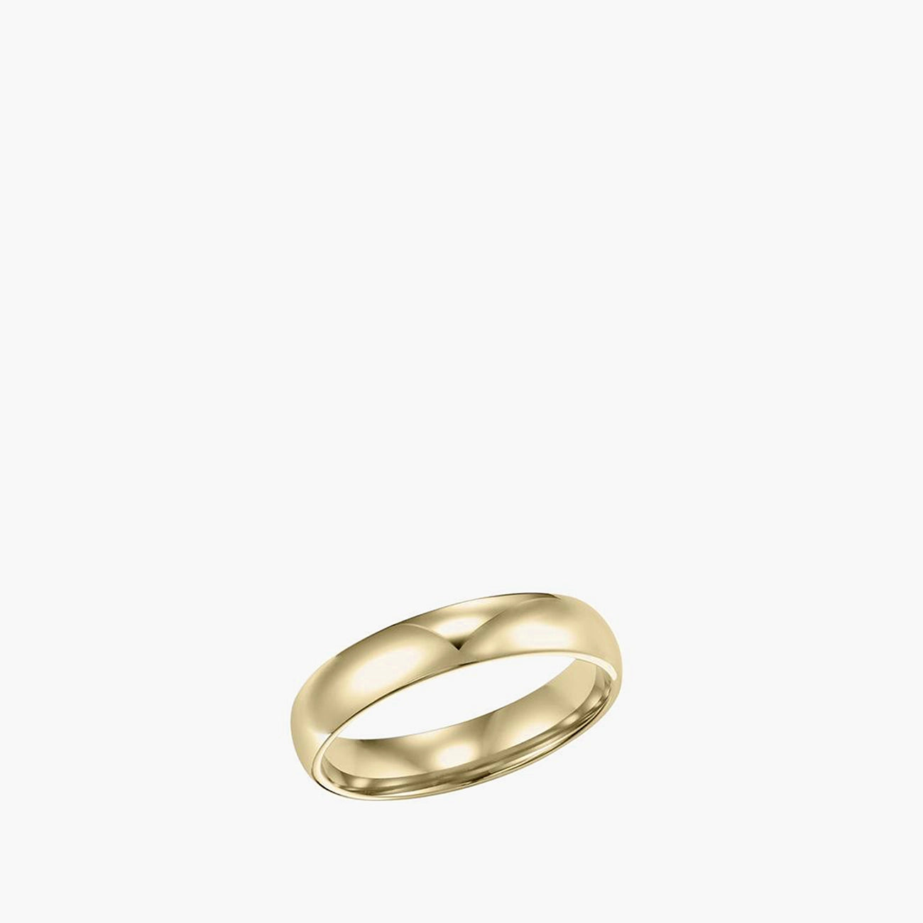 Classic Low Dome 4mm Wedding Band