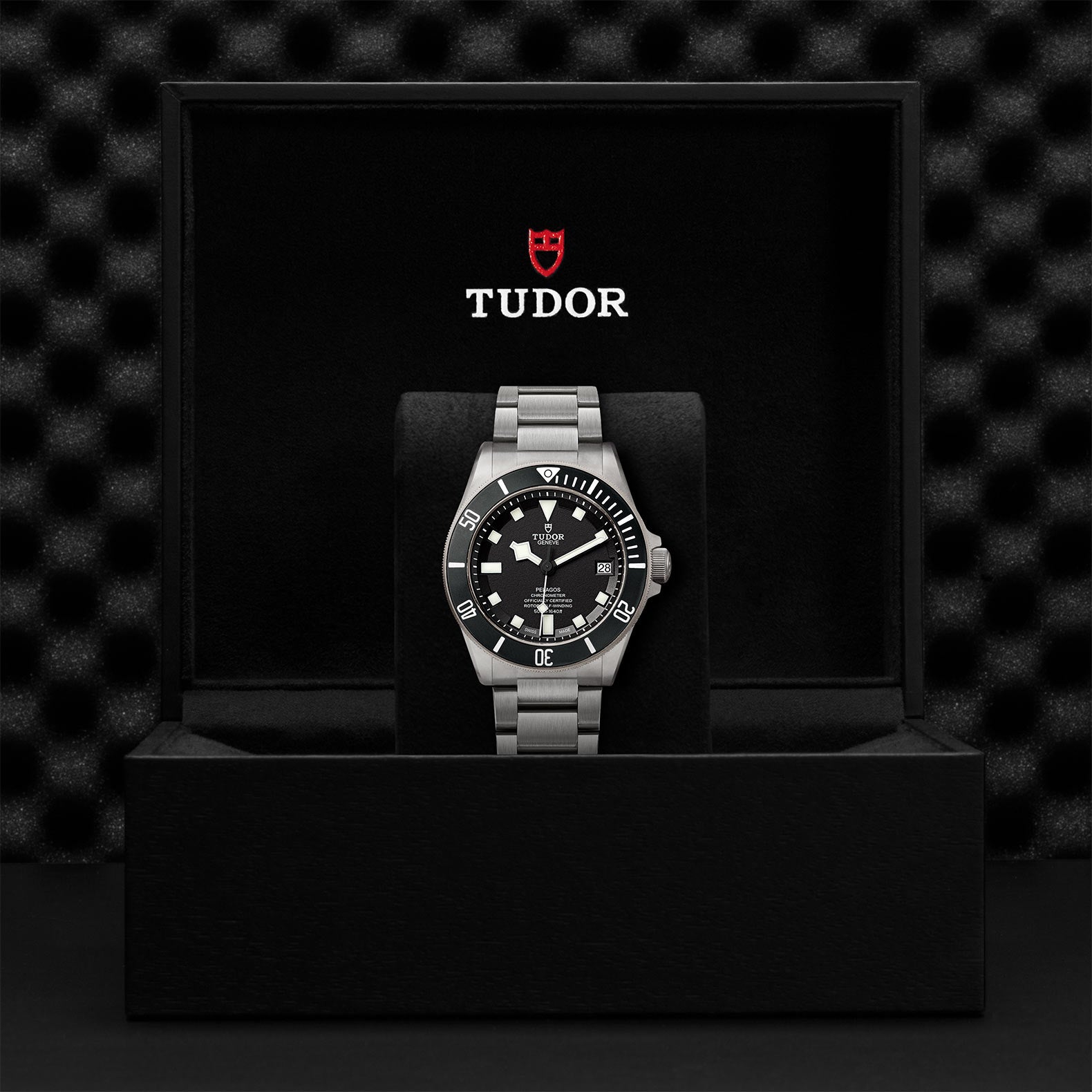 TUDOR Pelagos with Ceramic Matt Black Disc and Titanium Bracelet
