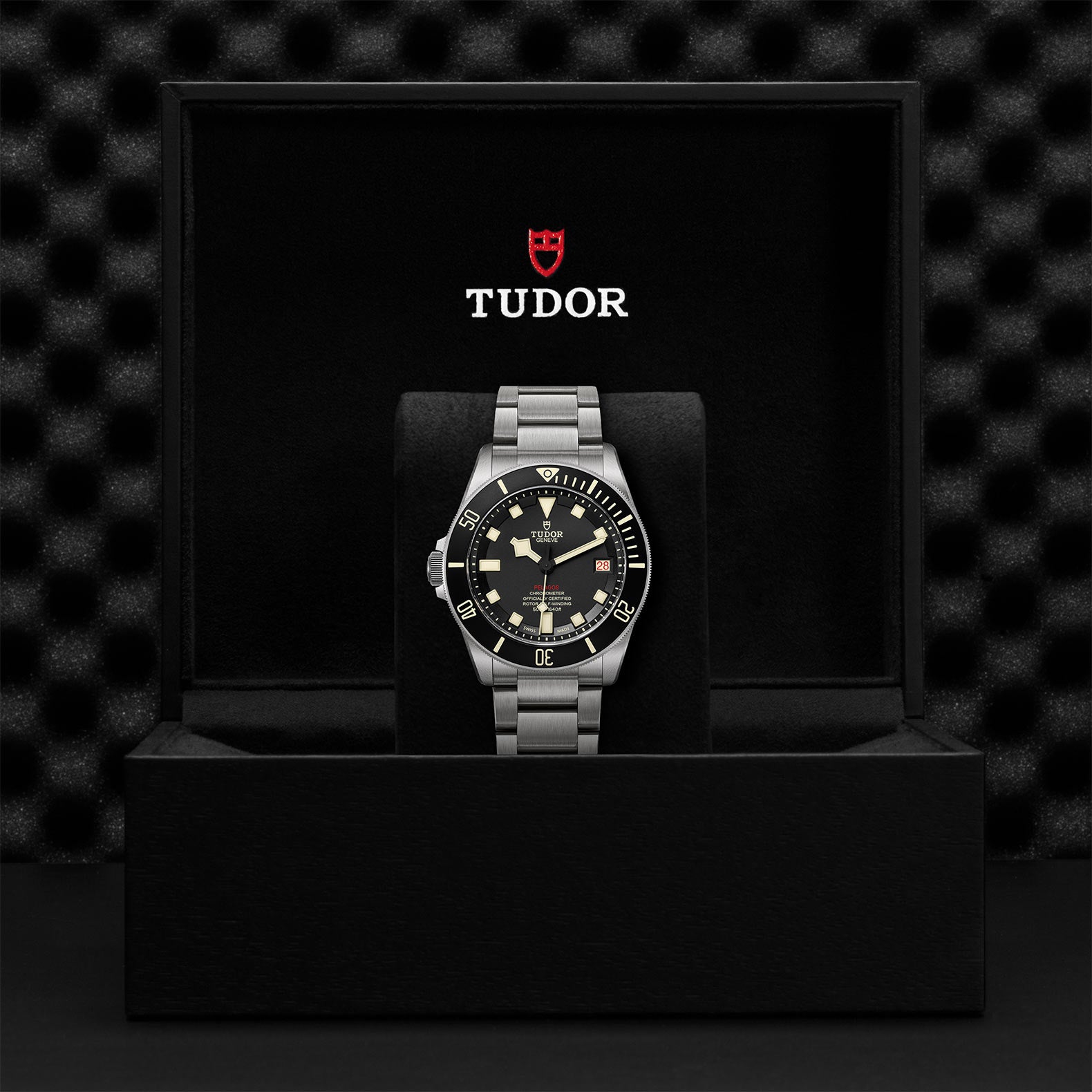 TUDOR Pelagos LHD with Ceramic Matt Black Disc and Titanium Bracelet