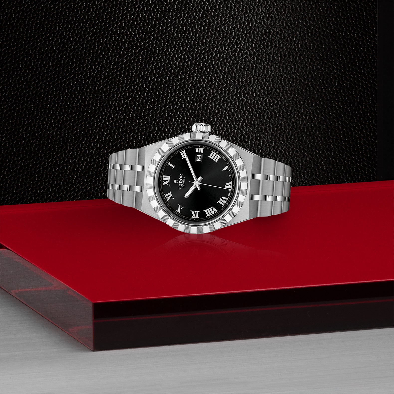 TUDOR Royal with 28mm Steel Case and Black Dial