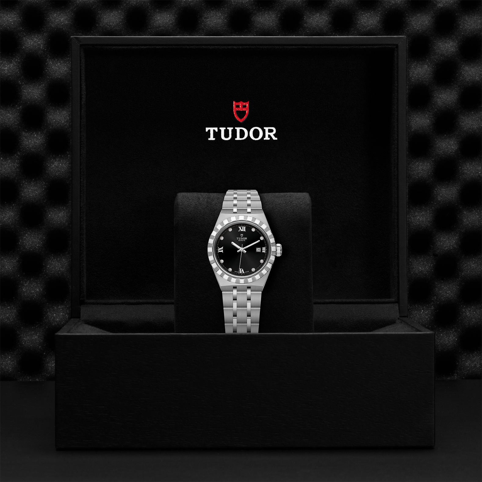 TUDOR Royal with 28mm Steel Case and Diamond-set Dial