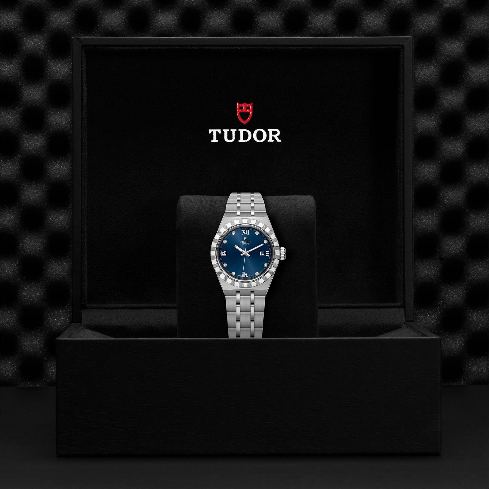 TUDOR Royal with 28mm Steel Case and Diamond-set Dial