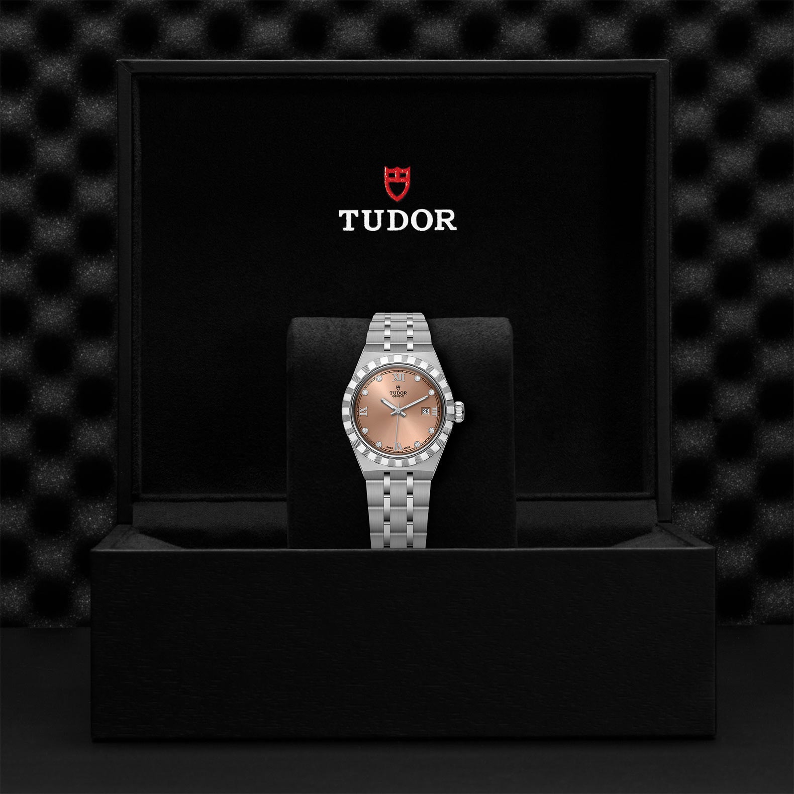 TUDOR Royal with 28mm Steel Case and Diamond-set Dial