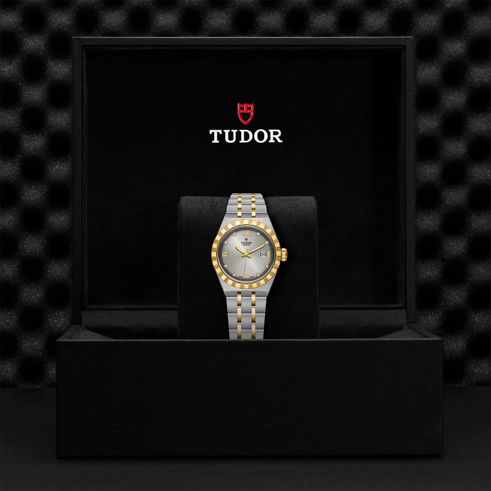 TUDOR Royal with 28mm Steel Case and Diamond-set Dial
