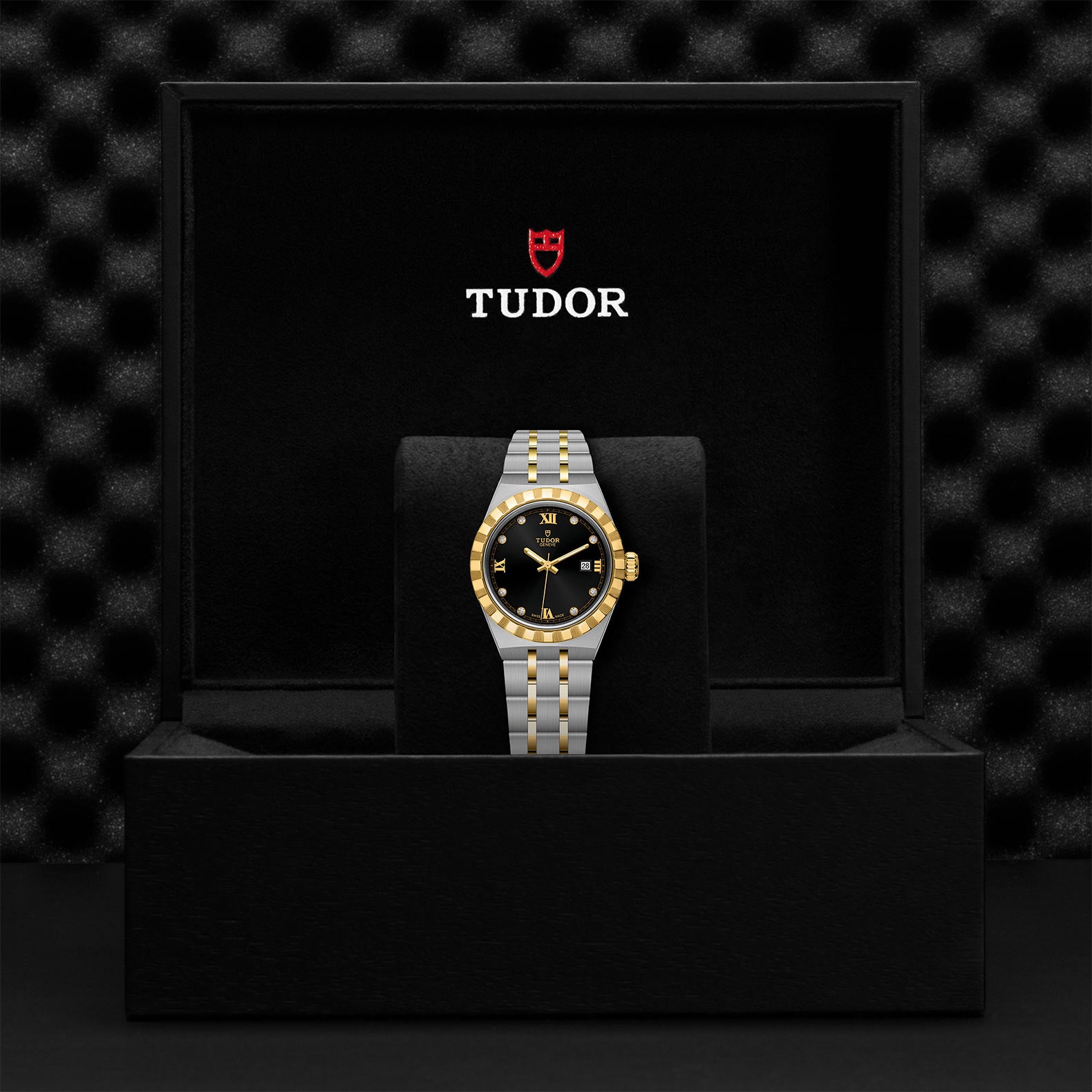 TUDOR Royal with 28mm Steel Case and Diamond-set Dial