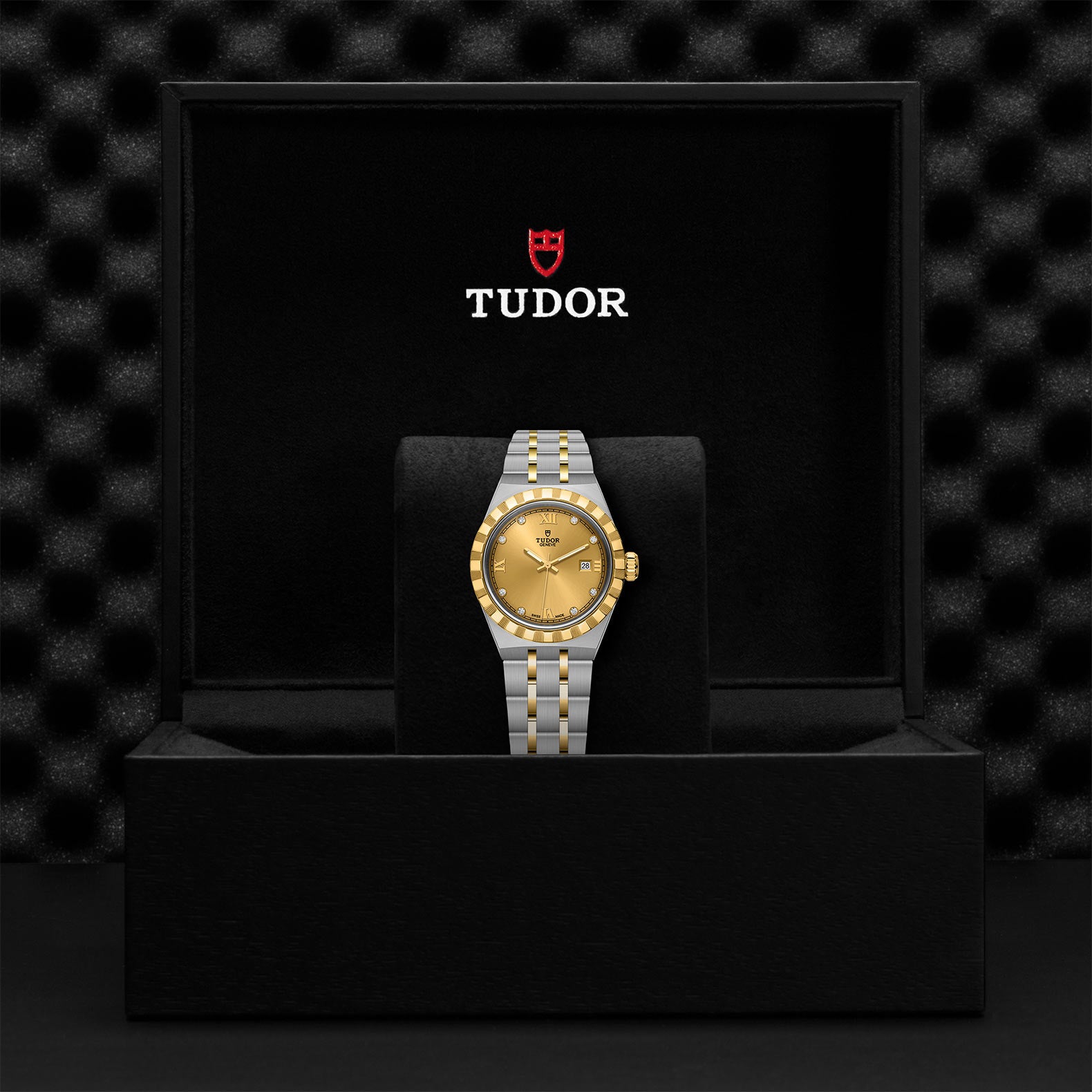 TUDOR Royal with 28mm Steel Case and Diamond-set Dial