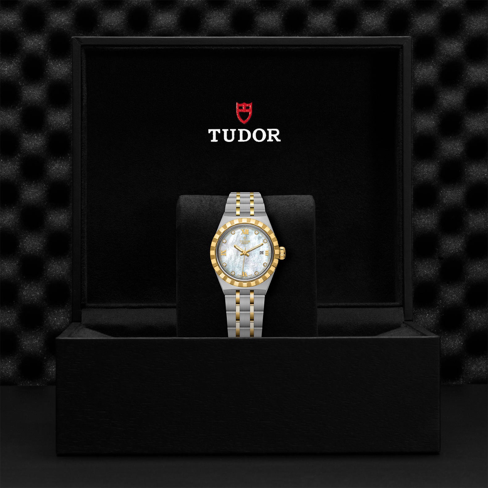 TUDOR Royal with 28mm Steel Case and Diamond-set Dial