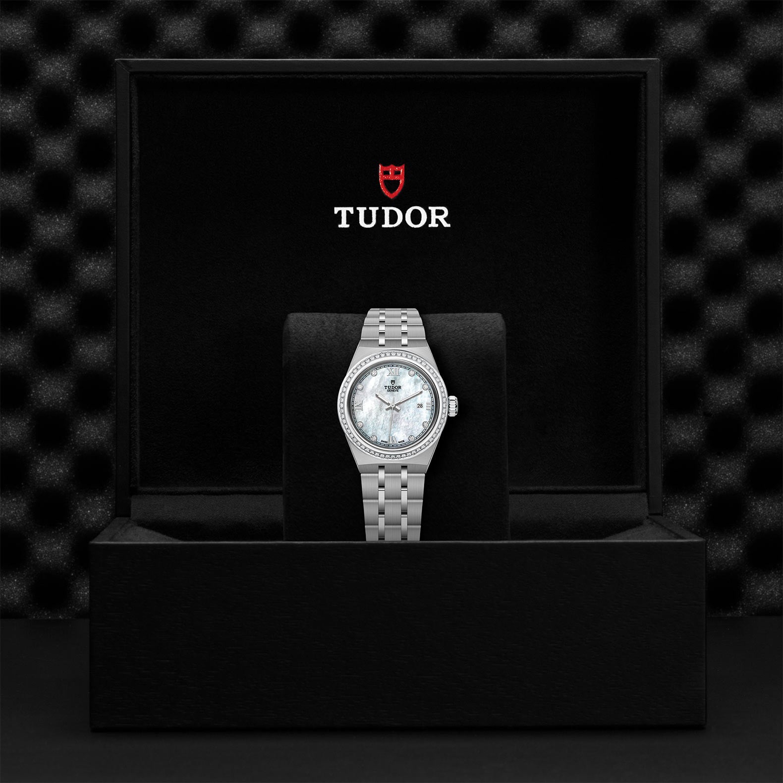 TUDOR Royal with 28mm Steel Case and Diamond-set Dial