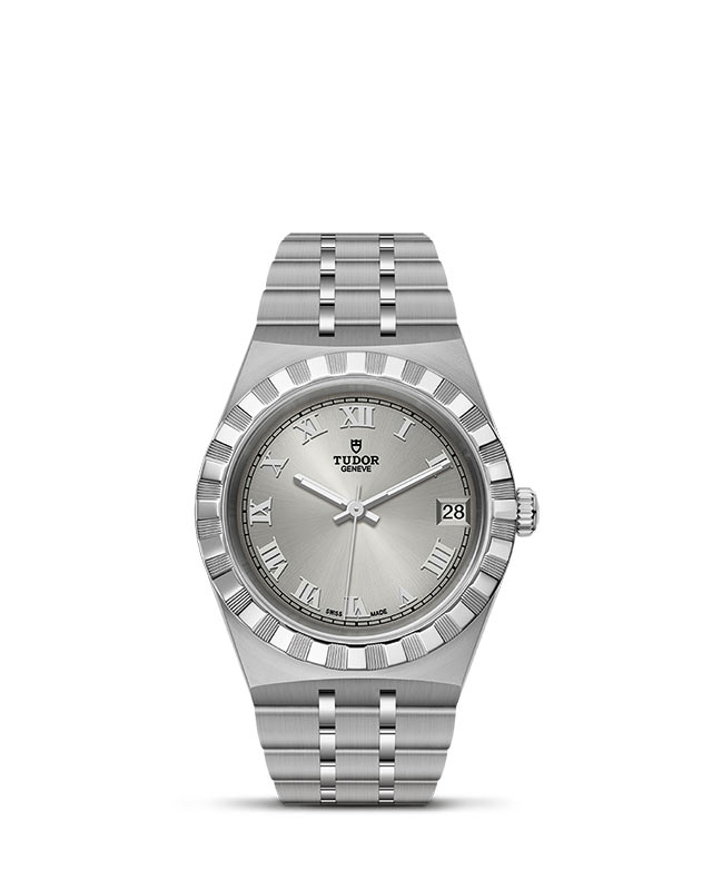 TUDOR Royal with 34mm Steel Case and Silver Dial