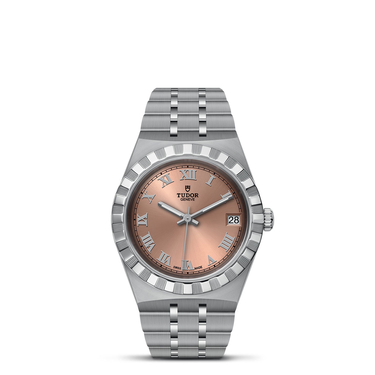 TUDOR Royal with 34mm Steel Case and Salmon Dial