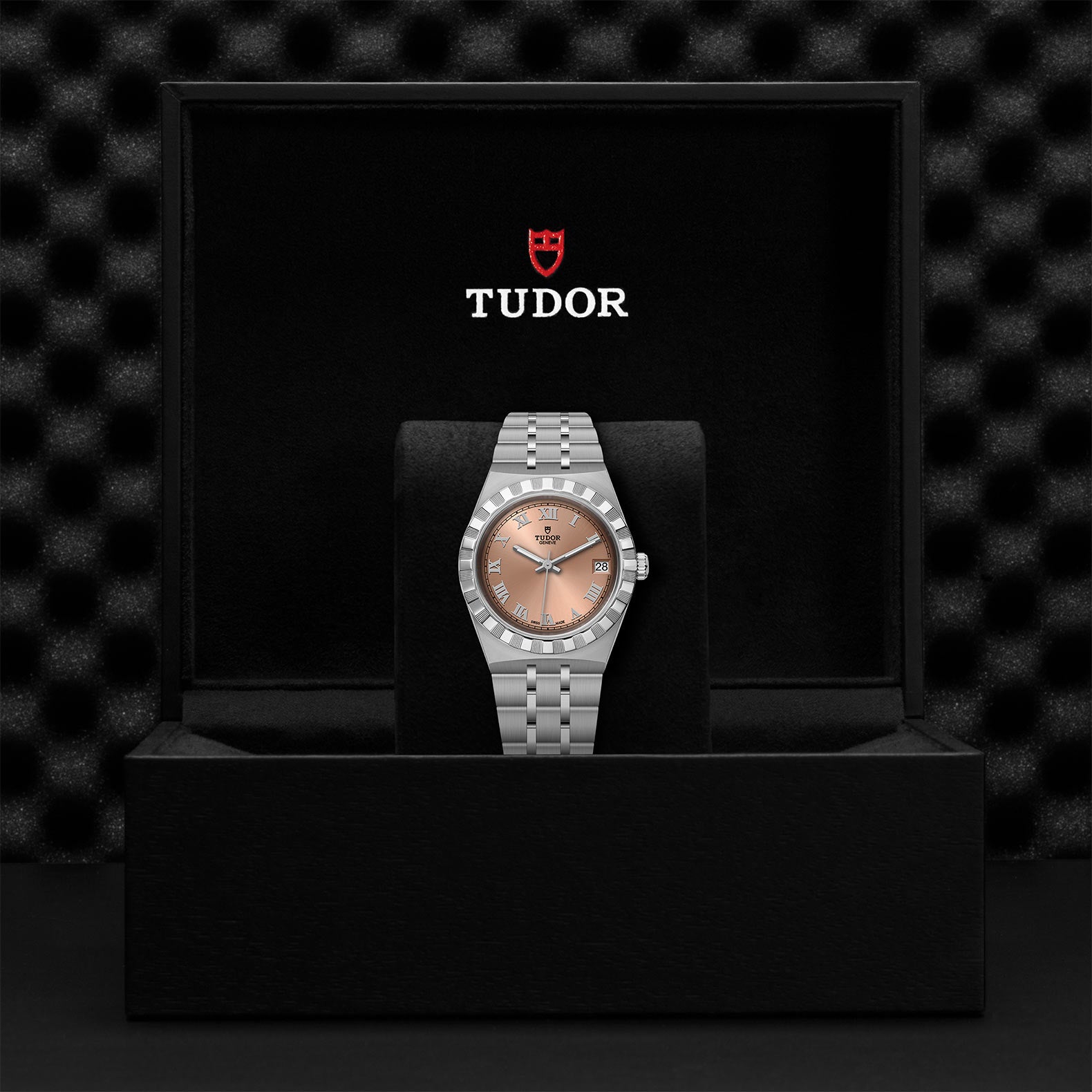 TUDOR Royal with 34mm Steel Case and Salmon Dial