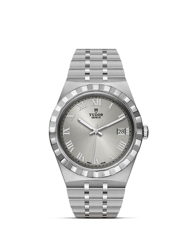 TUDOR Royal with 38mm Steel Case and Silver Dial