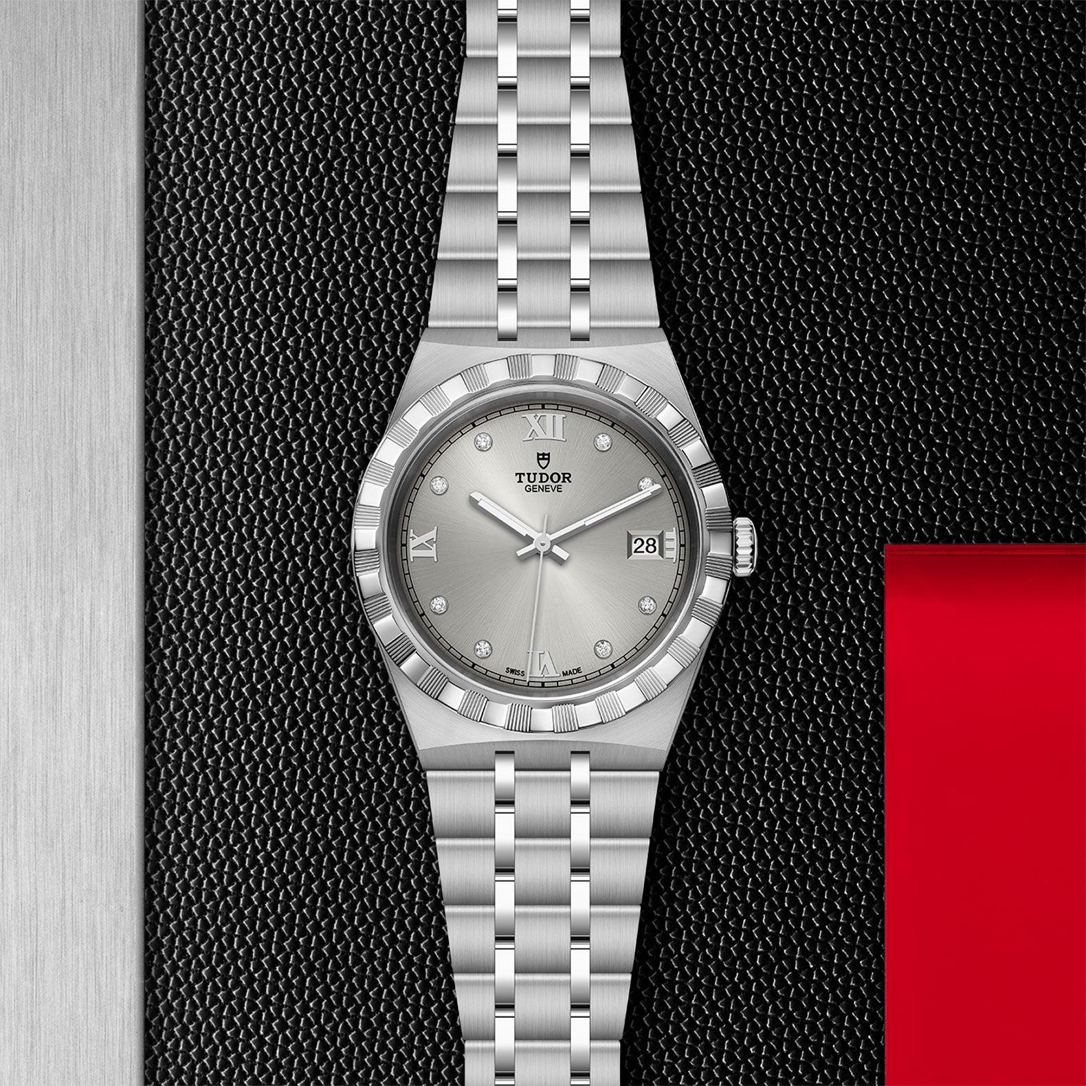 TUDOR Royal with 38mm Steel Case and Diamond-set Dial