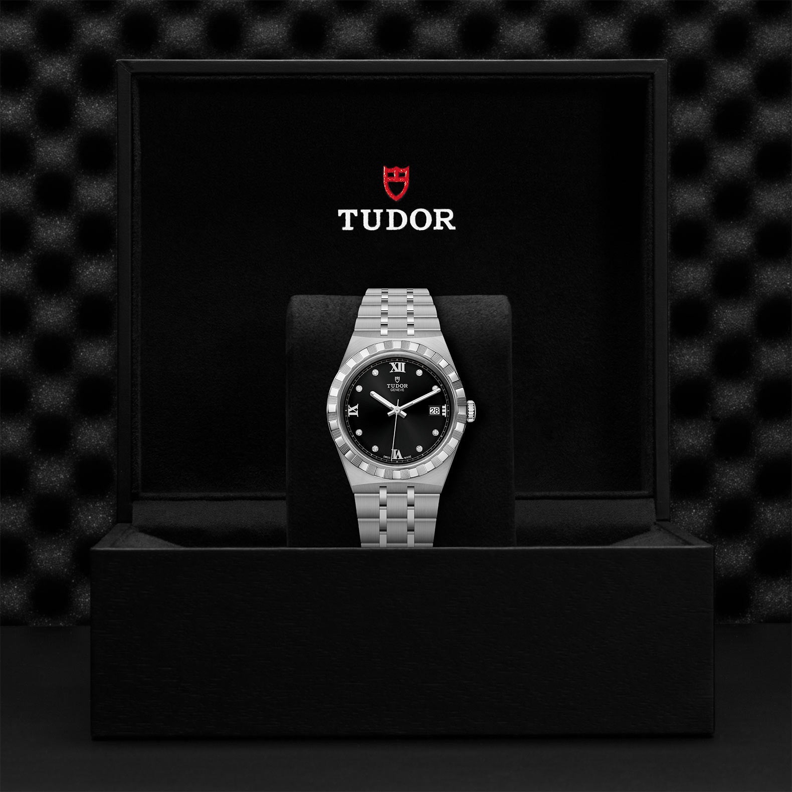 TUDOR Royal with 38mm Steel Case and Diamond-set Dial