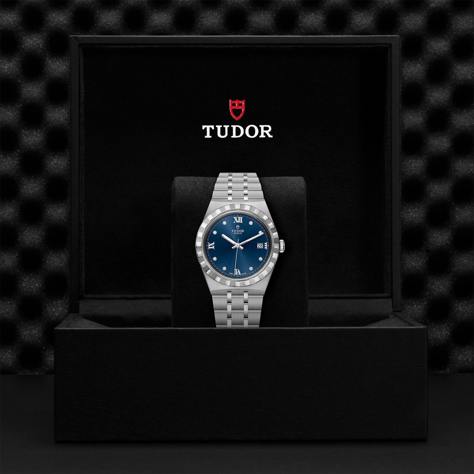 TUDOR Royal with 38mm Steel Case and Diamond-set Dial