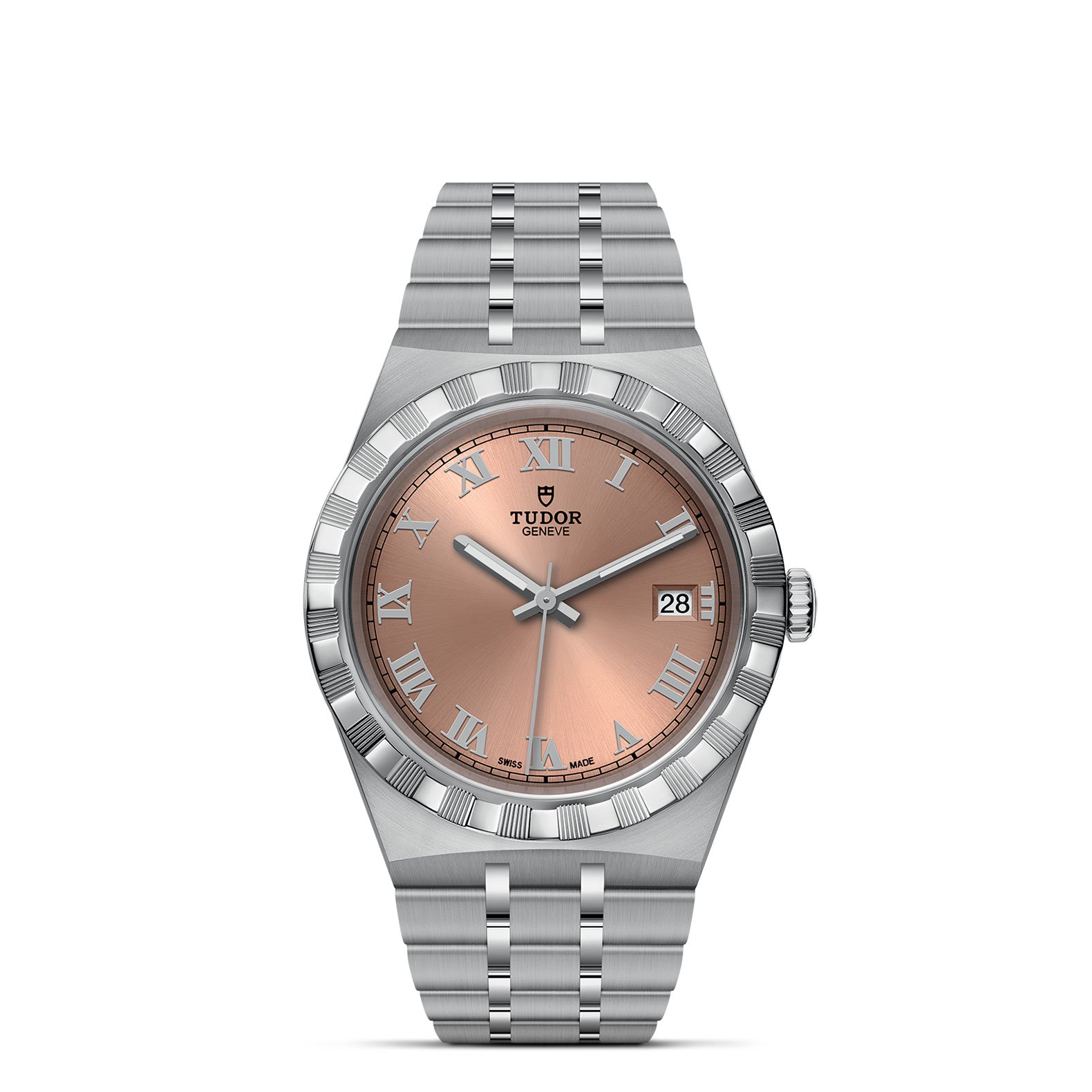 TUDOR Royal with 38mm Steel Case and Salmon Dial