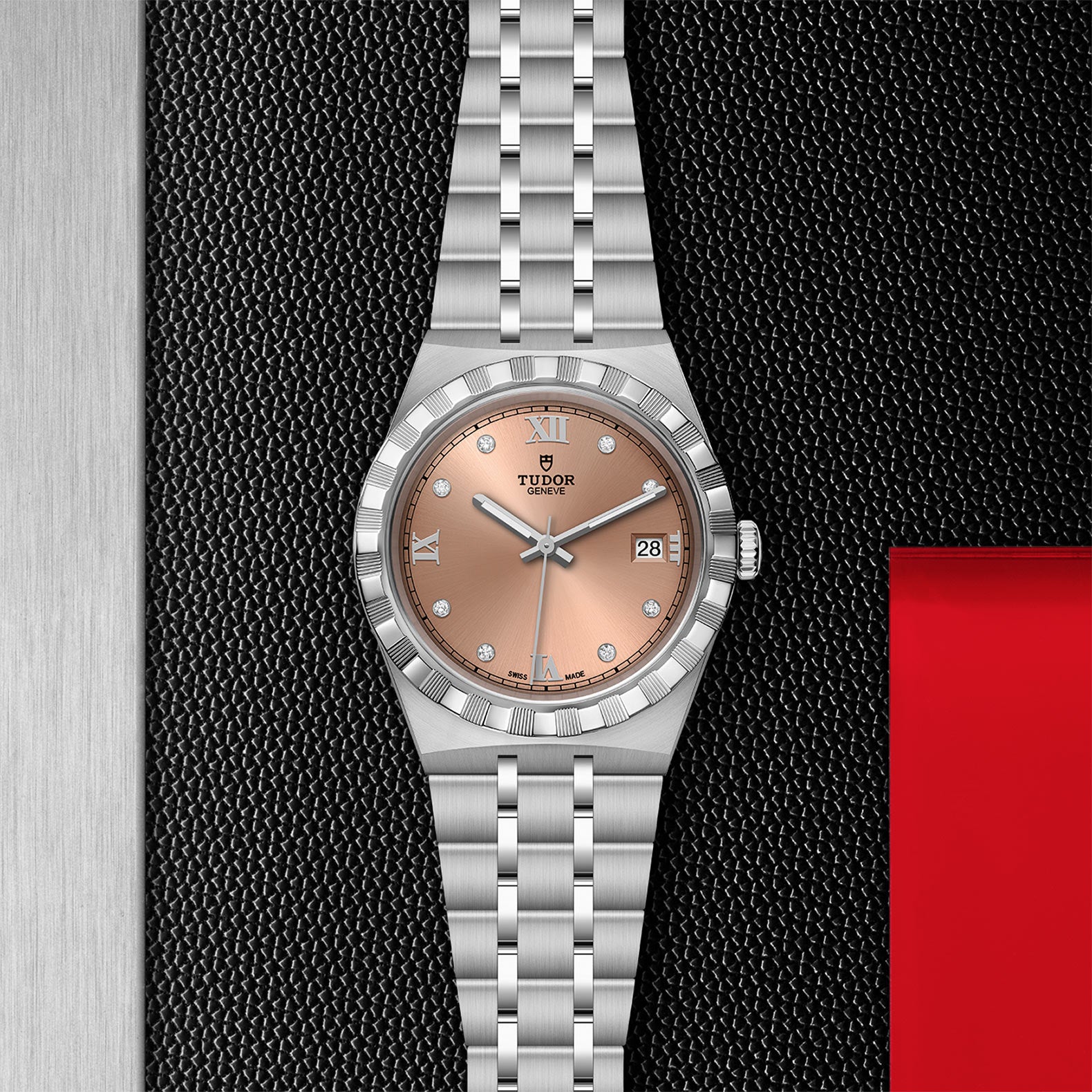 TUDOR Royal with 38mm Steel Case and Diamond-set Dial