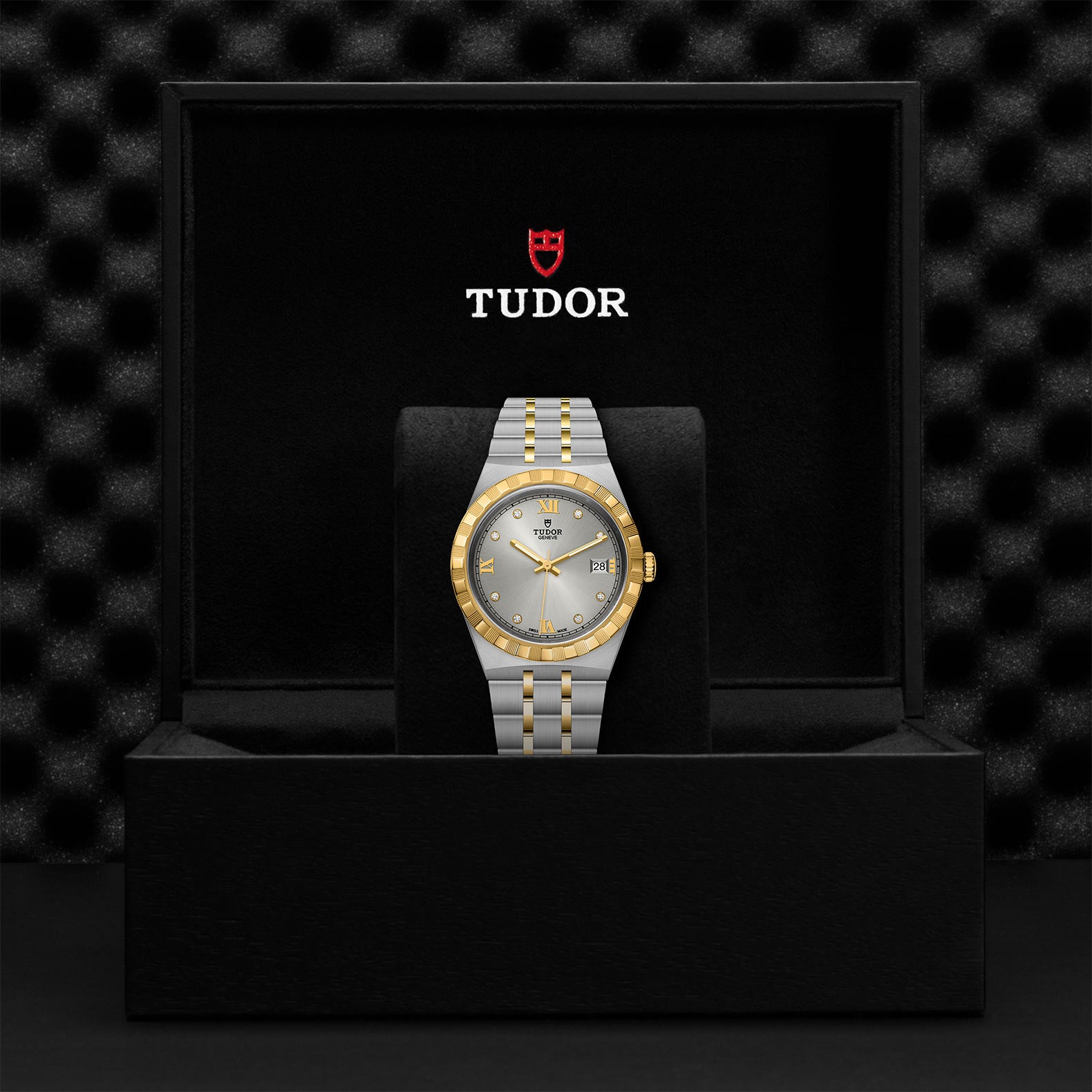 TUDOR Royal with 38mm Steel Case and Diamond-set Dial