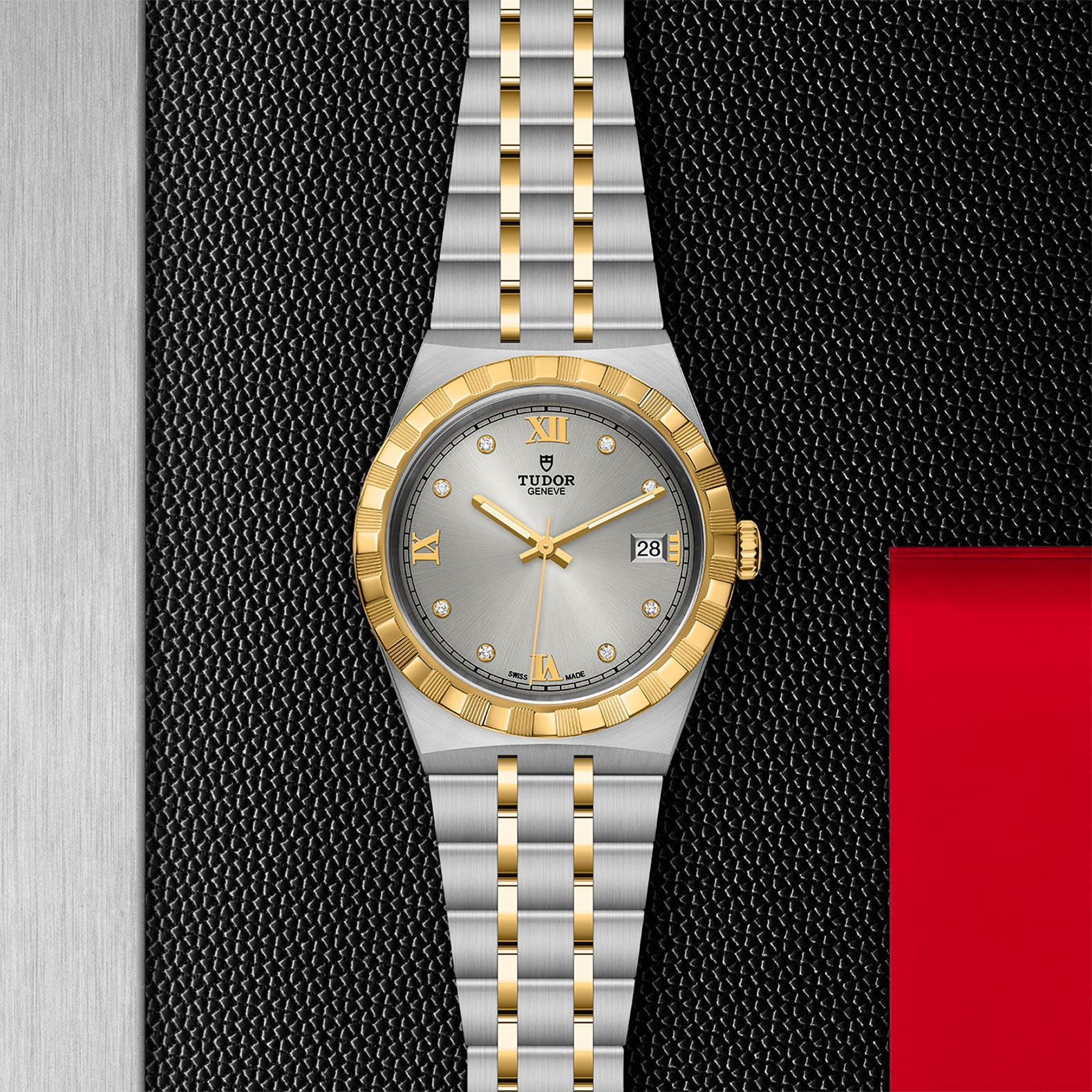 TUDOR Royal with 38mm Steel Case and Diamond-set Dial