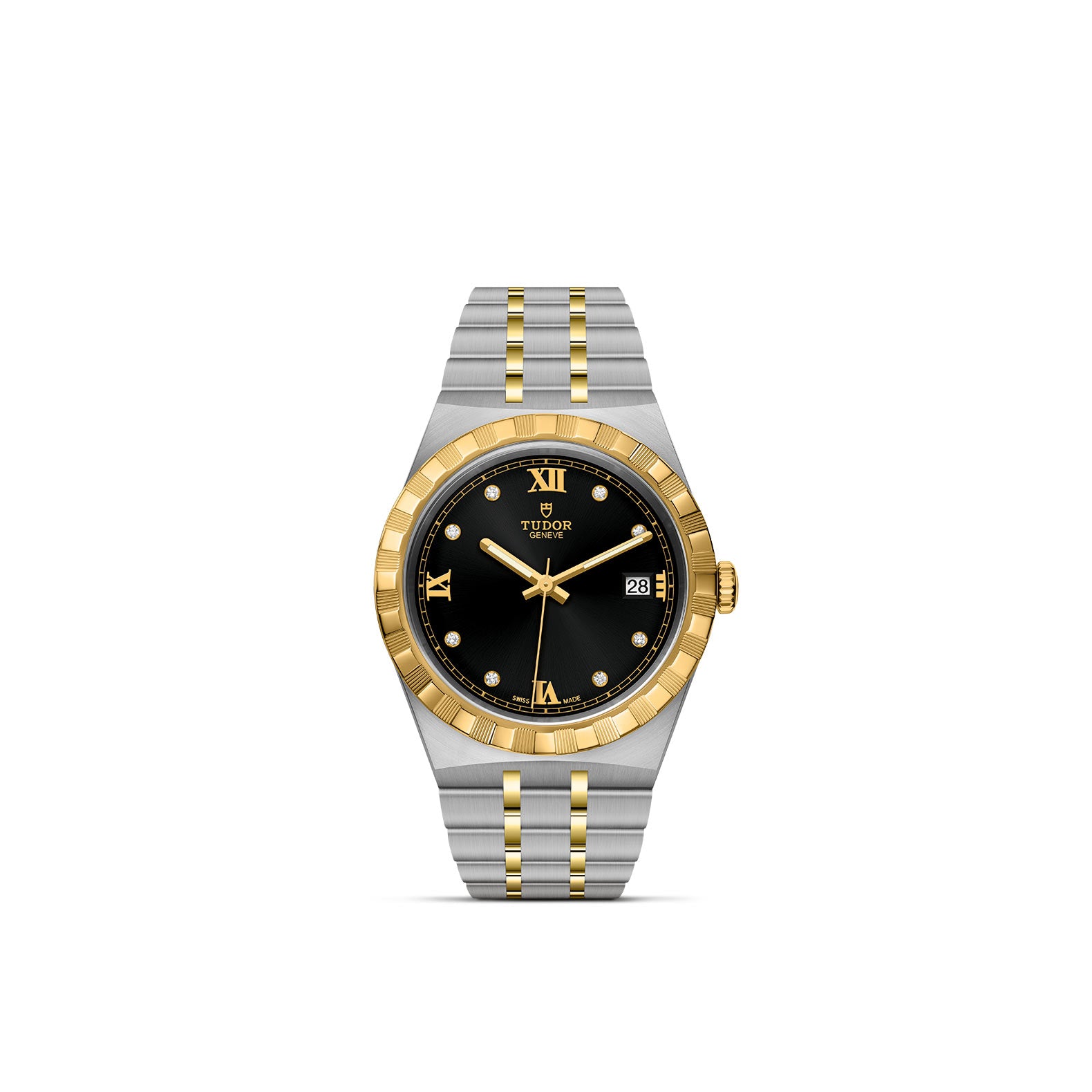 TUDOR Royal with 38mm Steel Case and Diamond-set Dial