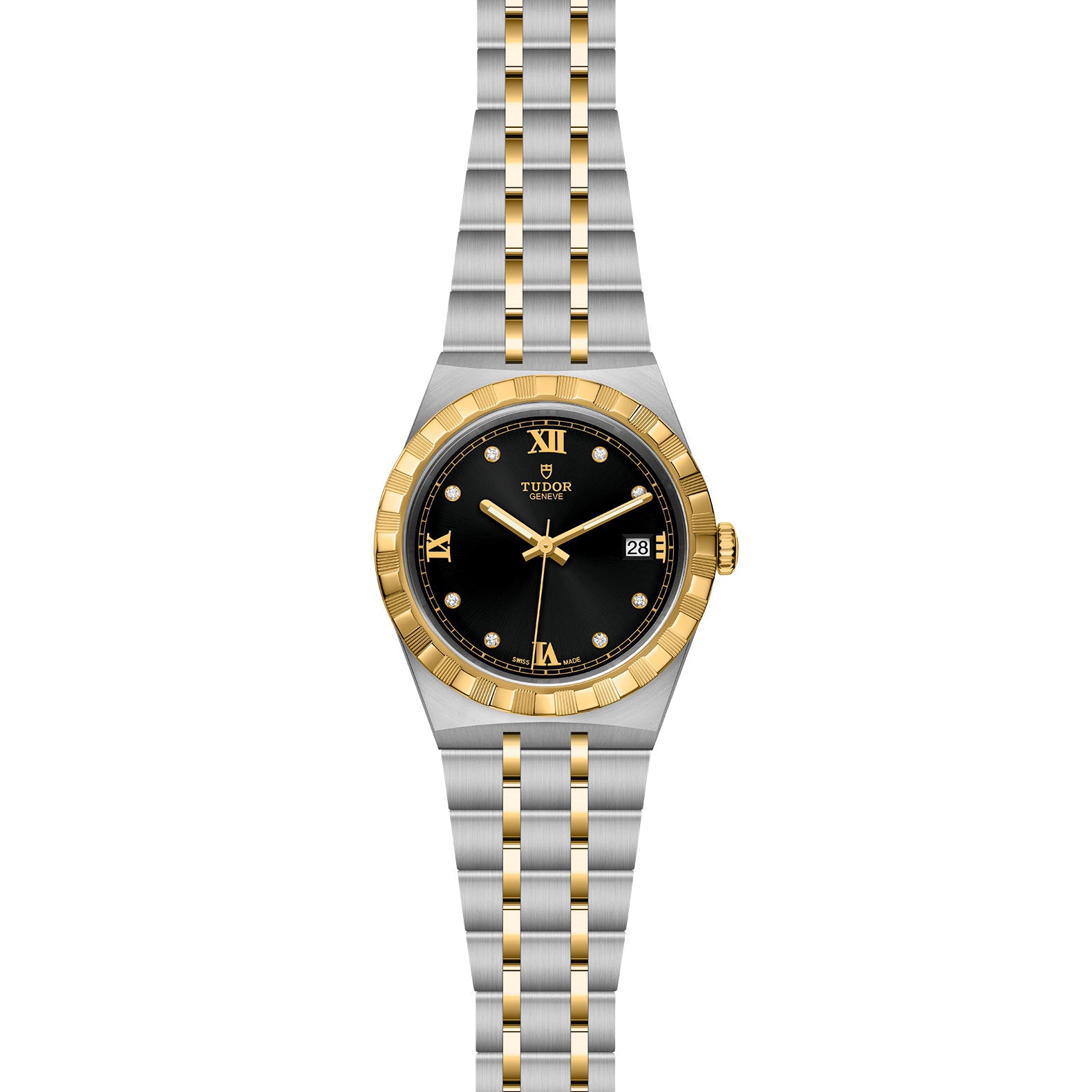 TUDOR Royal with 38mm Steel Case and Diamond-set Dial