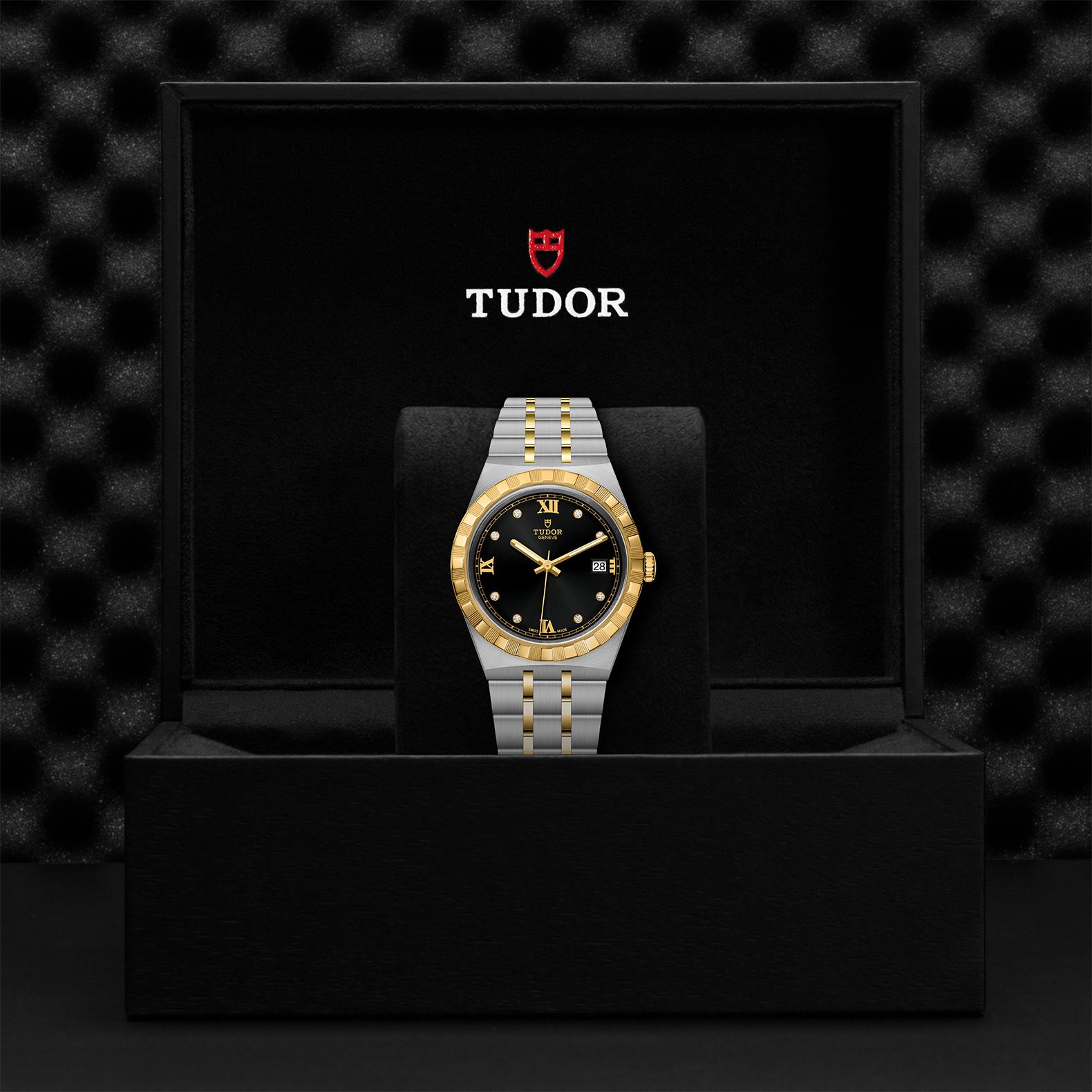 TUDOR Royal with 38mm Steel Case and Diamond-set Dial