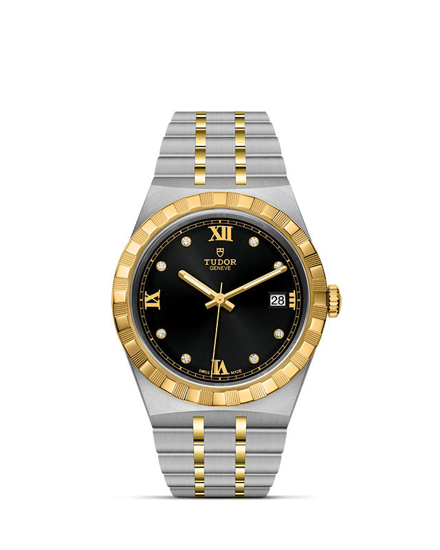 TUDOR Royal with 38mm Steel Case and Diamond-set Dial