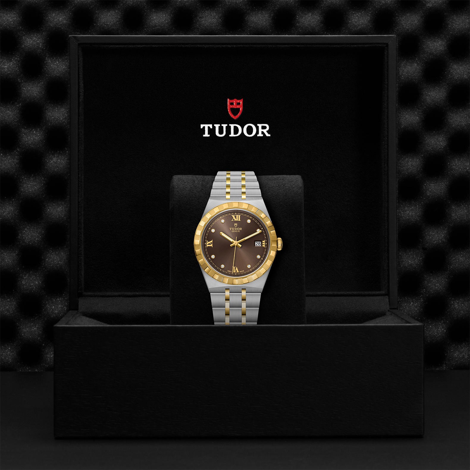 TUDOR Royal with 38mm Steel Case and Diamond-set Dial
